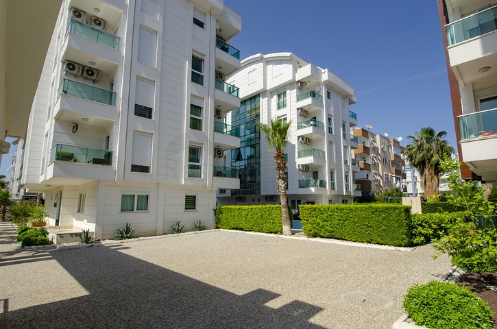 شقة 1 + 1 مع أثاث في مجمع في ليمان على بعد 400 م من البحر