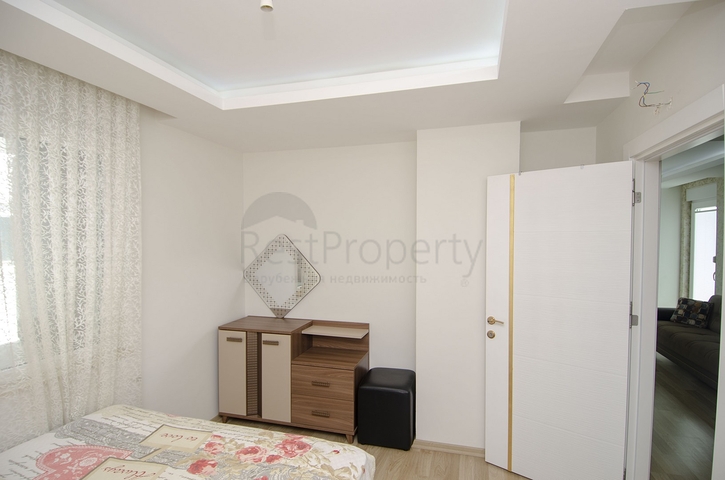 شقة 1 + 1 مع أثاث في مجمع في ليمان على بعد 400 م من البحر