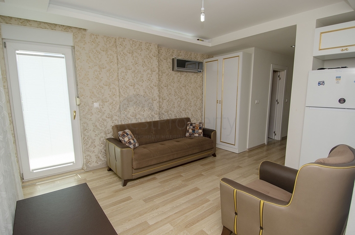 شقة 1 + 1 مع أثاث في مجمع في ليمان على بعد 400 م من البحر