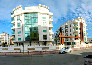 شقة 1 + 1 مع أثاث في مجمع في ليمان على بعد 400 م من البحر