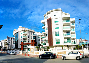 شقة 1 + 1 مع أثاث في مجمع في ليمان على بعد 400 م من البحر