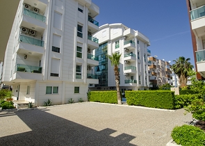 شقة 1 + 1 مع أثاث في مجمع في ليمان على بعد 400 م من البحر