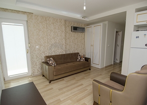 شقة 1 + 1 مع أثاث في مجمع في ليمان على بعد 400 م من البحر