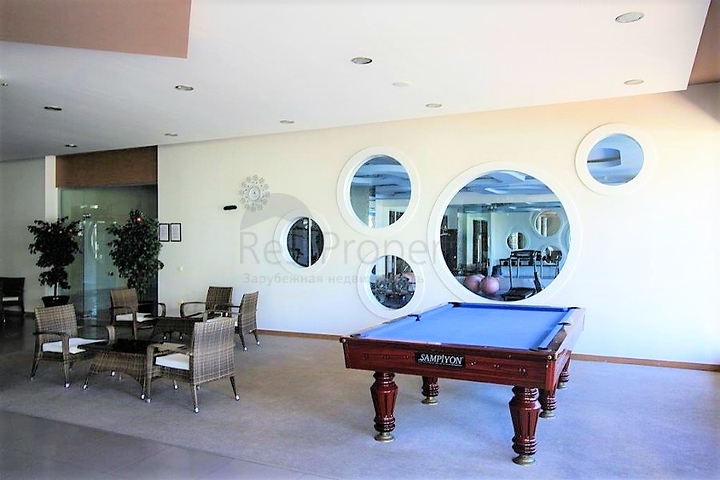 شقة غرفة وصالة مفروشة ضمن مجمع خمس نجوم في افسلار/ الانيا 