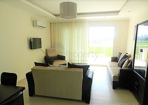 شقة غرفة وصالة مفروشة ضمن مجمع خمس نجوم في افسلار/ الانيا 