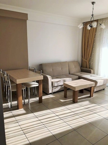 بتصميم غرفة نوم وصالة - شقة مؤثثة للبيع في مهموتلار - الانيا 