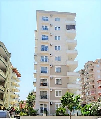 بتصميم غرفة نوم وصالة - شقة مؤثثة للبيع في مهموتلار - الانيا 