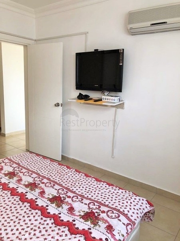 بتصميم غرفة نوم وصالة - شقة مؤثثة للبيع في مهموتلار - الانيا 