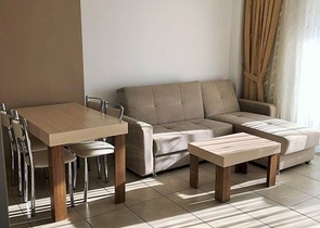 بتصميم غرفة نوم وصالة - شقة مؤثثة للبيع في مهموتلار - الانيا 