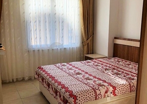 بتصميم غرفة نوم وصالة - شقة مؤثثة للبيع في مهموتلار - الانيا 