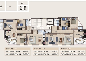 موقع مميز - دوبلكس عائلية 5 غرف وصالة - مركز الانيا 