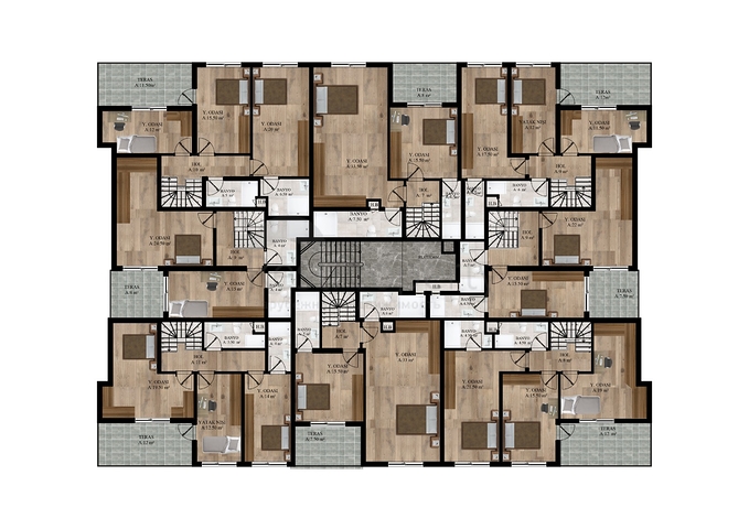 مشروع قيد الإنشاء في كونيالتي أنطاليا