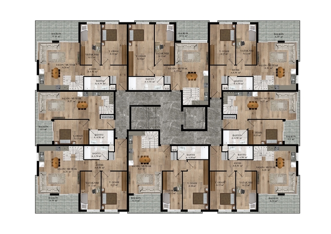 مشروع قيد الإنشاء في كونيالتي أنطاليا