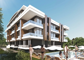 مشروع قيد الإنشاء في كونيالتي أنطاليا