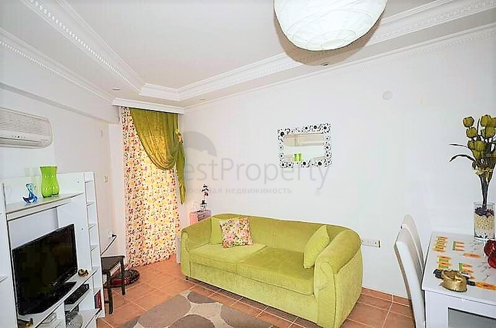 سعر اقتصادي - شقة غرفة وصالة - مفروشة - قريبة من البحر والخدمات - في منطقة مهموتلار / الانيا 