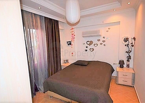 سعر اقتصادي - شقة غرفة وصالة - مفروشة - قريبة من البحر والخدمات - في منطقة مهموتلار / الانيا 