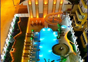 شقة غرفتين وصالة في مجمع فاخر ب مهموتلار / الانيا .