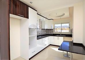 شقة غرفتين وصالة في مجمع فاخر ب مهموتلار / الانيا .