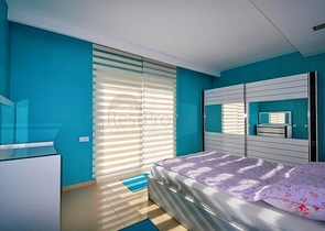 اطلالة بحر - مجمع بخدمات 5 نجوم - دوبلكس 3 غرفة وصالة - في منطقة كارجي جاك الجبلية / الانيا 