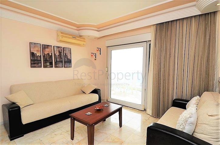 سعر مميز جدا - اطلالة بحر كاملة - شقة غرفتين وصالة في الانيا 