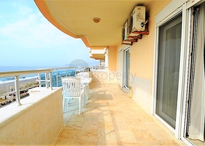 سعر مميز جدا - اطلالة بحر كاملة - شقة غرفتين وصالة في الانيا 