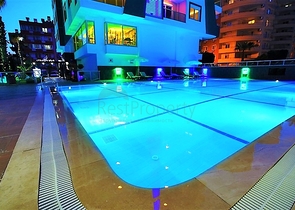 شقة غرفتين وصالة مفروشة ضمن مجمع خمس نجوم في مهموتلار / الانيا 