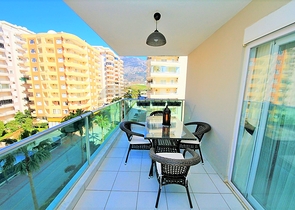 شقة غرفتين وصالة مفروشة ضمن مجمع خمس نجوم في مهموتلار / الانيا 