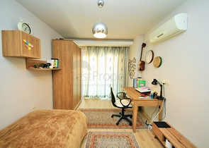 شقة غرفتين وصالة مفروشة ضمن مجمع خمس نجوم في مهموتلار / الانيا 