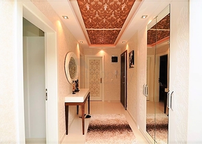 غرفتين وصالة فاخرة في اول صف على البحر ضمن مهموتلار / الانيا 