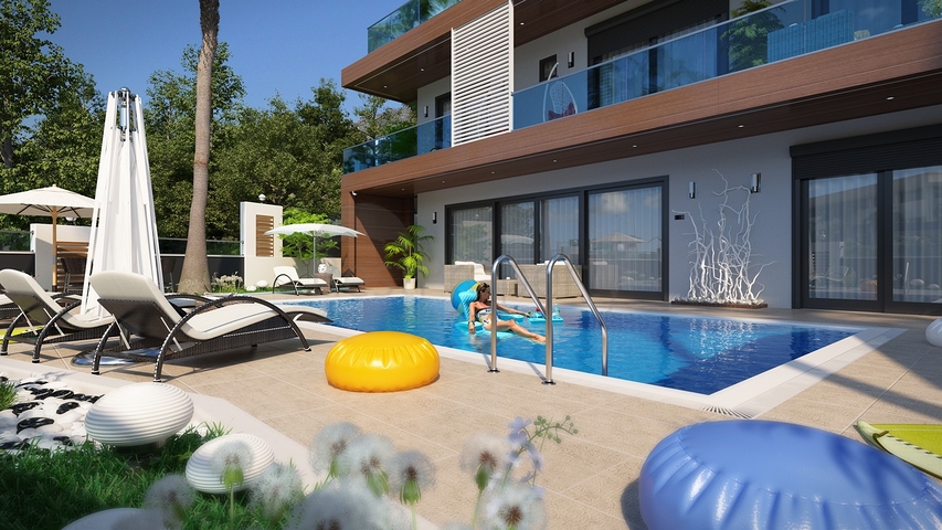 مجمع فلل حديث في الانيا - منطقة كارجي جاك 