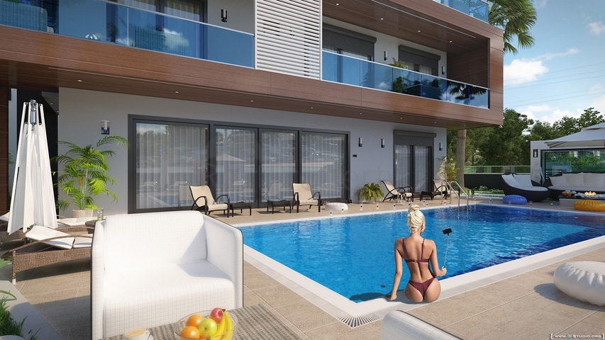 مجمع فلل حديث في الانيا - منطقة كارجي جاك 