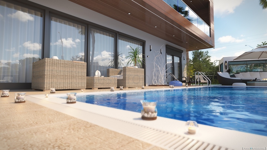 مجمع فلل حديث في الانيا - منطقة كارجي جاك 