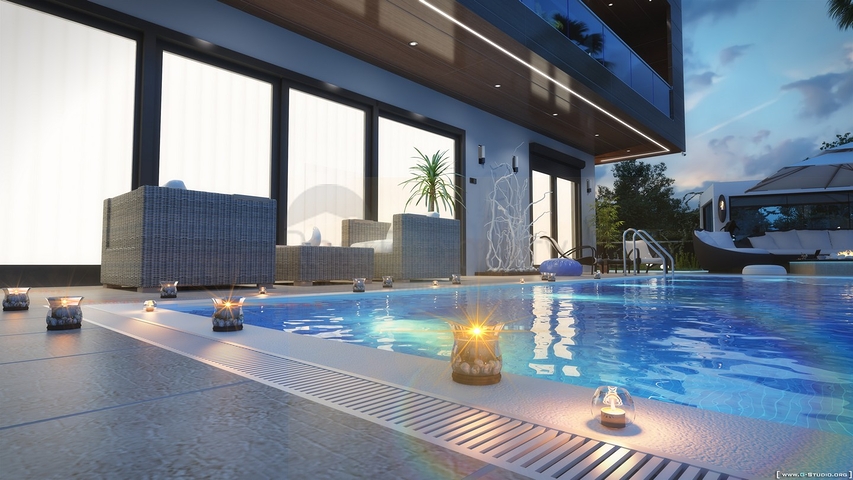 مجمع فلل حديث في الانيا - منطقة كارجي جاك 