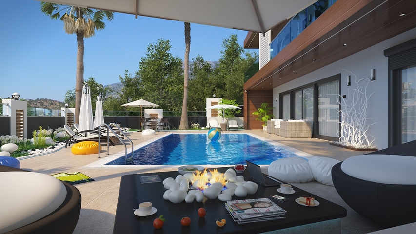 مجمع فلل حديث في الانيا - منطقة كارجي جاك 