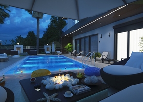 مجمع فلل حديث في الانيا - منطقة كارجي جاك 