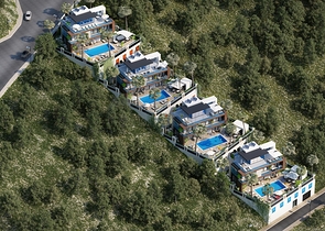 مجمع فلل حديث في الانيا - منطقة كارجي جاك 