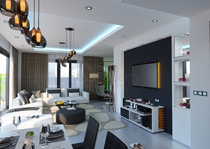 مجمع فلل حديث في الانيا - منطقة كارجي جاك 