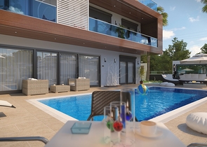 مجمع فلل حديث في الانيا - منطقة كارجي جاك 