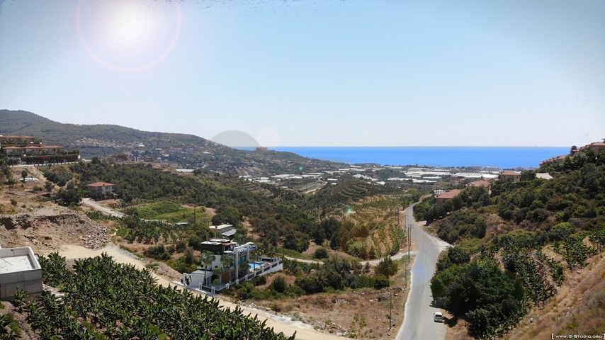 اطلالة بحر - فيلا بتصميم حديث - مستقلة في كارجي جاك / الانيا 