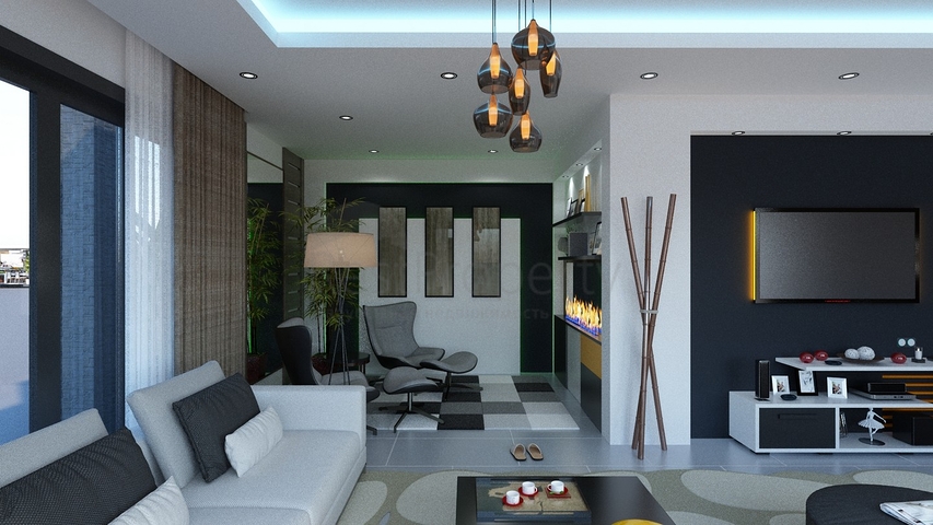 اطلالة بحر - فيلا بتصميم حديث - مستقلة في كارجي جاك / الانيا 