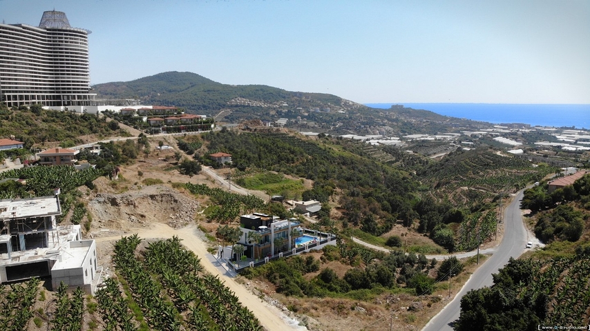 اطلالة بحر - فيلا بتصميم حديث - مستقلة في كارجي جاك / الانيا 