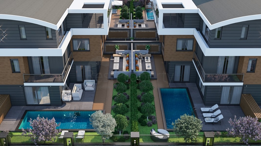 مشروع فلل 6 + 1 في كونيالتي أنطاليا