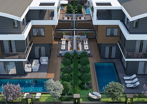 مشروع فلل 6 + 1 في كونيالتي أنطاليا