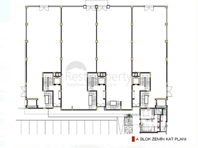 مشروع عالي الجودة في مركز المدينة أنطاليا مرادباشا