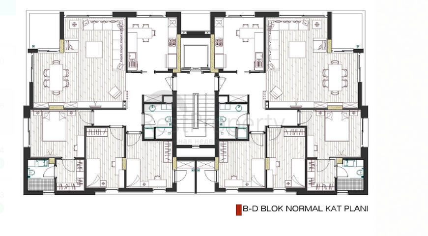 مشروع عالي الجودة في مركز المدينة أنطاليا مرادباشا