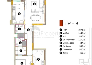 مشروع عالي الجودة في مركز المدينة أنطاليا مرادباشا