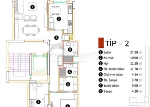 مشروع عالي الجودة في مركز المدينة أنطاليا مرادباشا