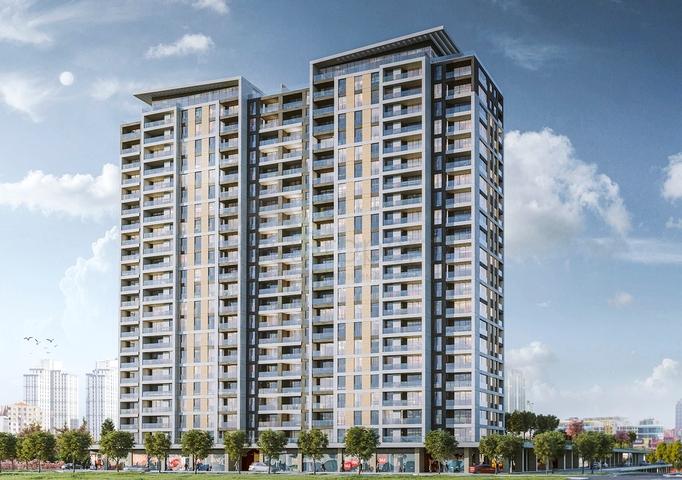 شقق بالاقساط - اطلالة بحرية - اسطنبول بيلك دوزو 