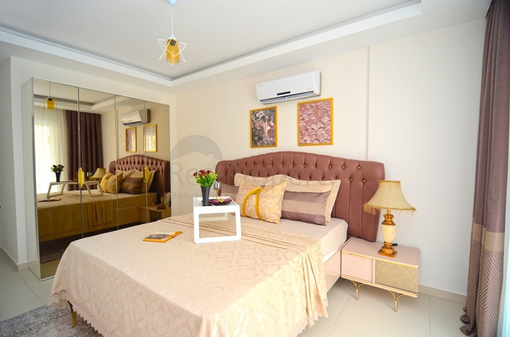 شقق من نوع غرفة نوم وصالة في مهموتلار / الانيا 