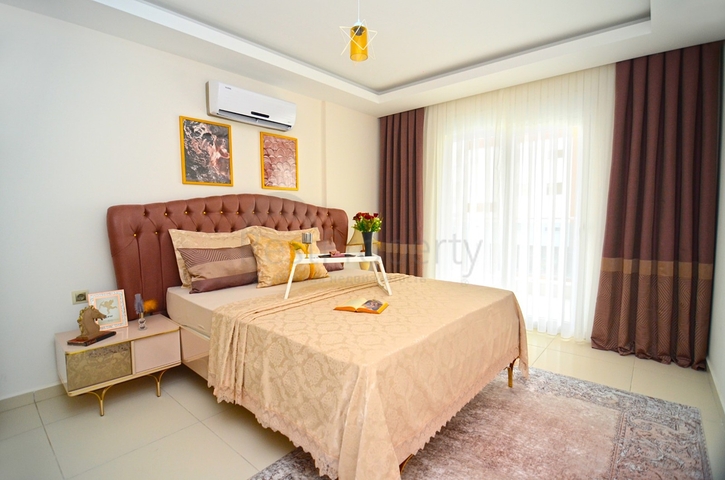 شقق من نوع غرفة نوم وصالة في مهموتلار / الانيا 